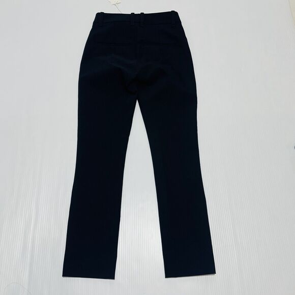 Vince Cigarette Pants Women's 2 Coastal Blue Stretch High-Rise Cropped NWT $325 - Picture 8 of 14